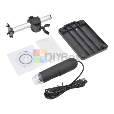 2MP 8 LED USB 1000X Digital Microscope Endoscope Magnifier Camera+Lift Stand Hot