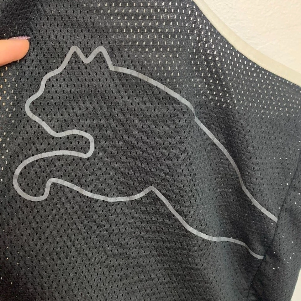 Camiseta sin mangas Puma de malla negra espalda deportiva talla XL (niñas) Foto 4 de 4