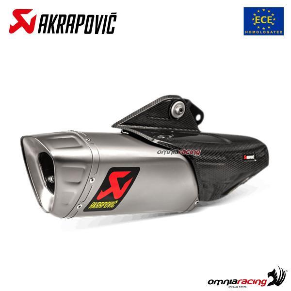 Terminale scarico Akrapovic omologato titanio Yamaha YZF R1 / R1M 2020-2023