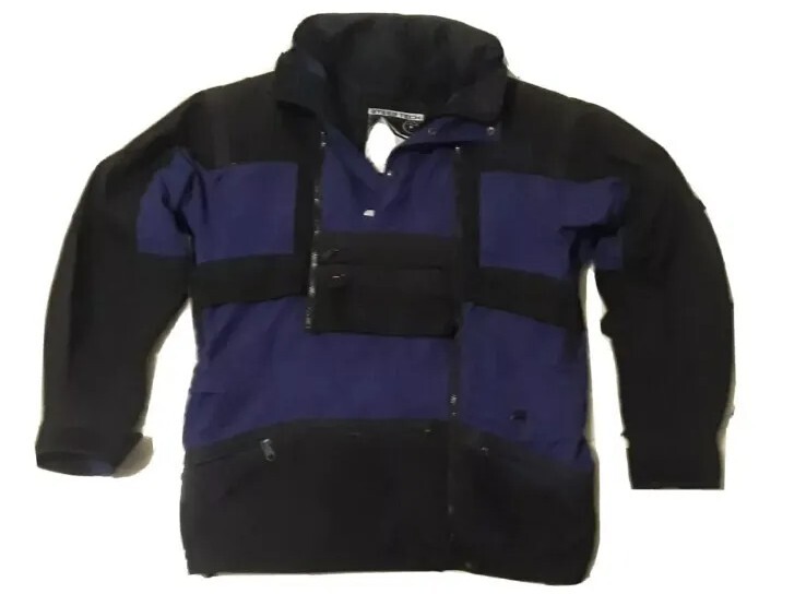 VinTagE The NORTH FACE STEEP TECH JACKET L BLUE BLACK SCOT VinTagE The NORTH FACE STEEP TECH JACKET L BLUE BLACK SCOT