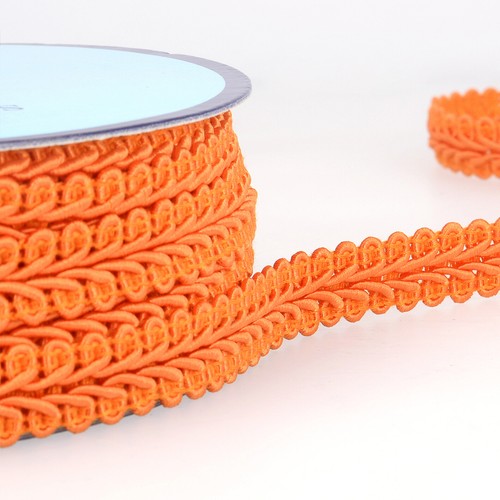 Gimp Braid Scroll Trim Stephanoise 6mm 15mm 38 Colours Upholstery Dress Costume - Picture 51 of 78