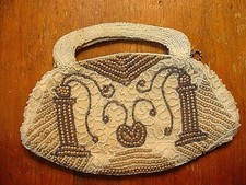 Gorgeous Vintage Ladies Beaded Evening Purse / Handbag