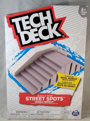 Spin Masters Tech Deck Street Spots Hubba Hideout Build A Park
