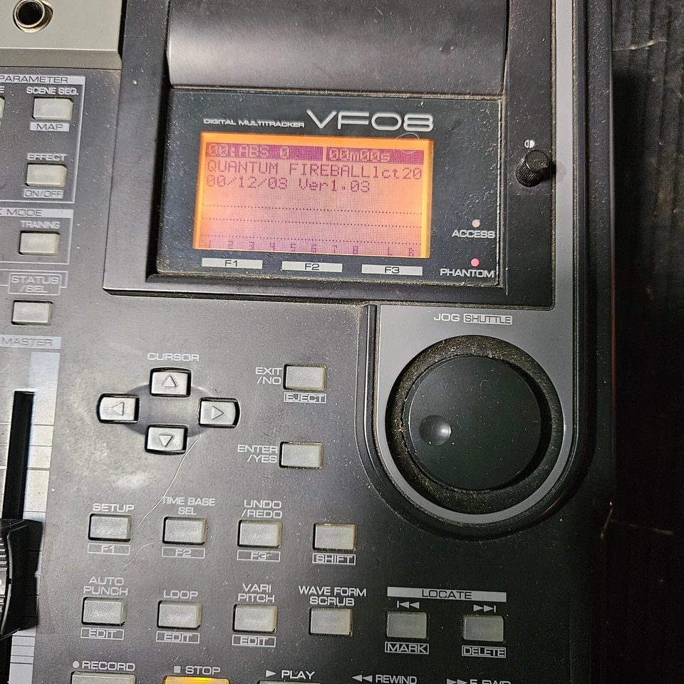 Fostex VF08 Digital Mulitracker 8 Track 18W Recorder - Image 3 of 4