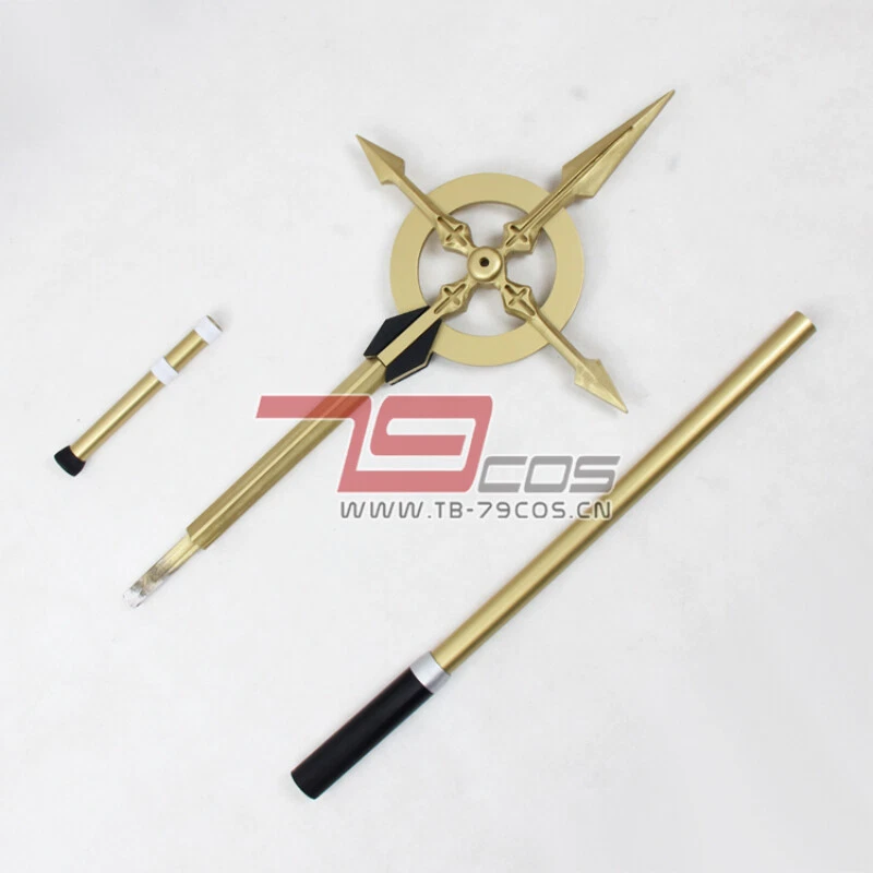 Anime Magical Girl Lyrical Nanoha Hayate Yagami Schwertkreuz PVC 130cm Prop - Image 3 of 3