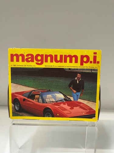 Vintage 1981 Corgi 298 Magnum p.i. Ferrari 308GTS Mint condition unused Box ok - Picture 12 of 14