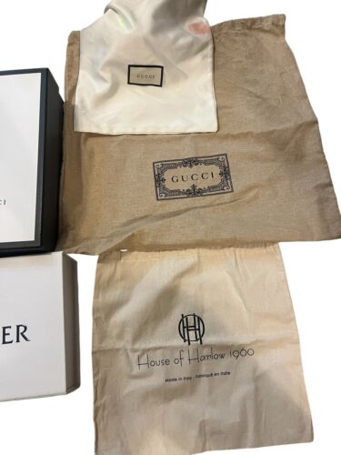 Gucci Louis Vuitton Grün Magnet Box Geschenktasche Montcler Boxen Band Leer - Bild 4 von 6