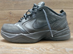 Para Hombre Talla 9-Nike Air Monarch IV Triple Negro.. bonito! | eBay