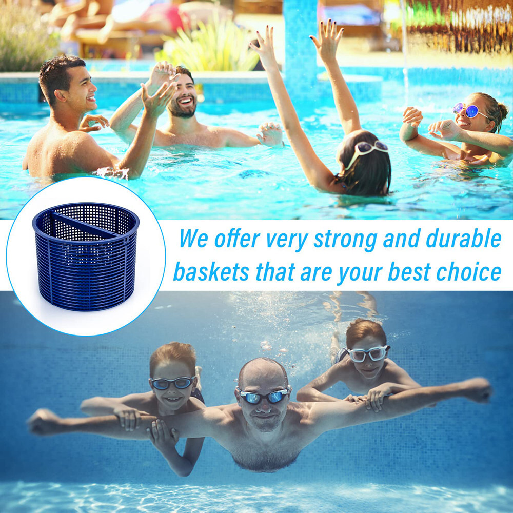 Swimming Pool Skimmer Basket w/ Weight For Aladdin B-152 or