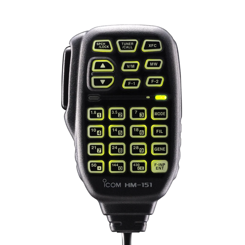 ICOM HM-151 "ORIGINALE" MICROFONO PER IL CONTROLLO REMOTO DEL IC-7000/7100 - Imagen 3 de 3