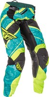 Fly Kinetic Ladies Race Pants 3--4 Teal/hi Viz on sale Fly Kinetic Ladies Race Pants 3--4 Teal/hi Viz on sale