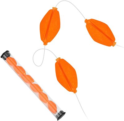 Fliegenfischen Biss/Strike INDICATOR Float 6er Set orange Pack #141