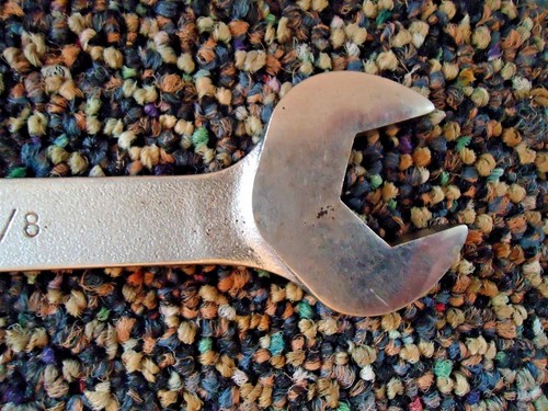 Vintage Wright # 1322 5/8 " / 11/16 " Combination Flare Nut Wrench " GREAT ITEM - 第 9/9 張圖片