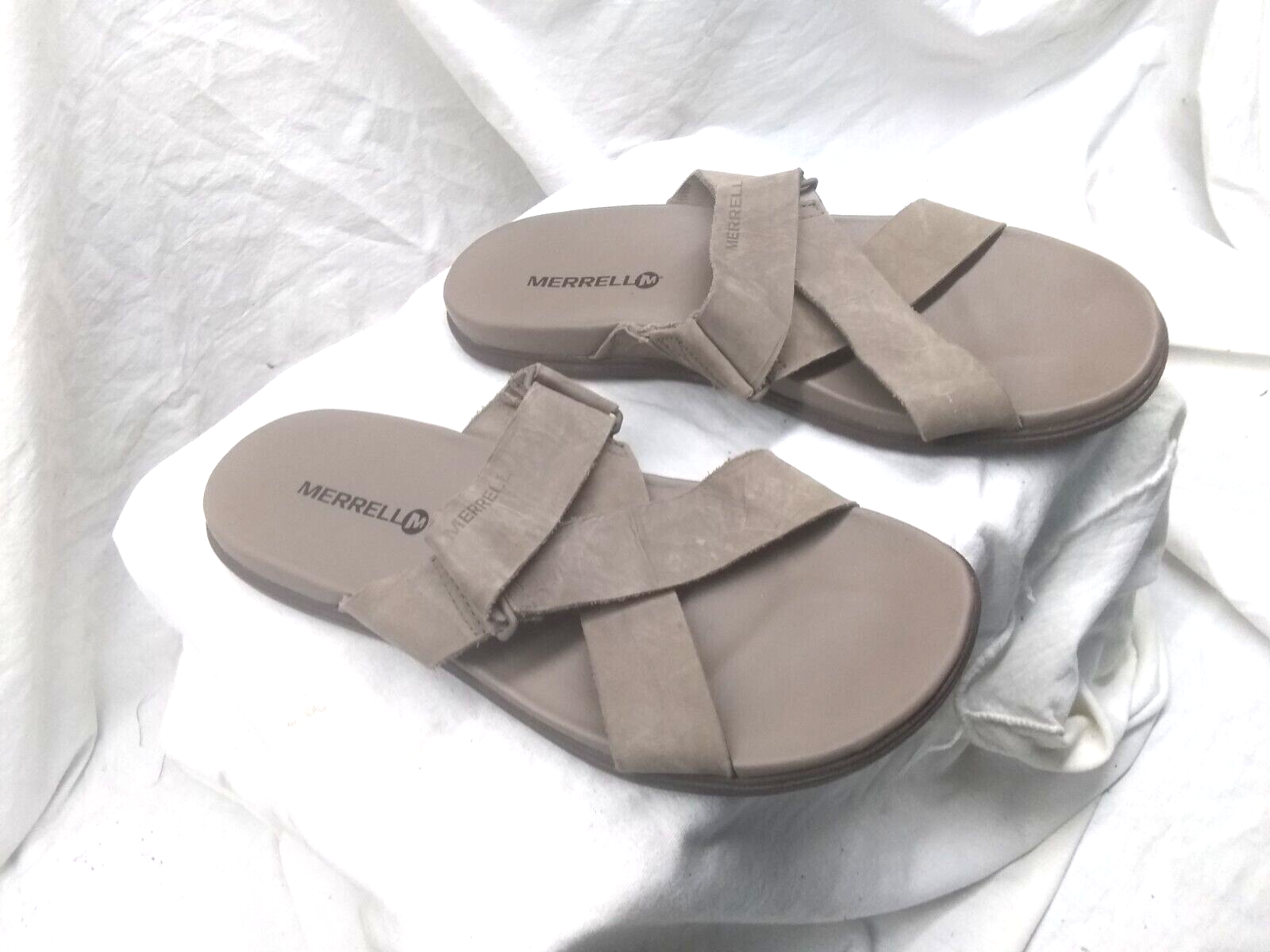 Sandalo donna Merrell Stone Select Grip tomaia in pelle taglia 9 ottimo stato