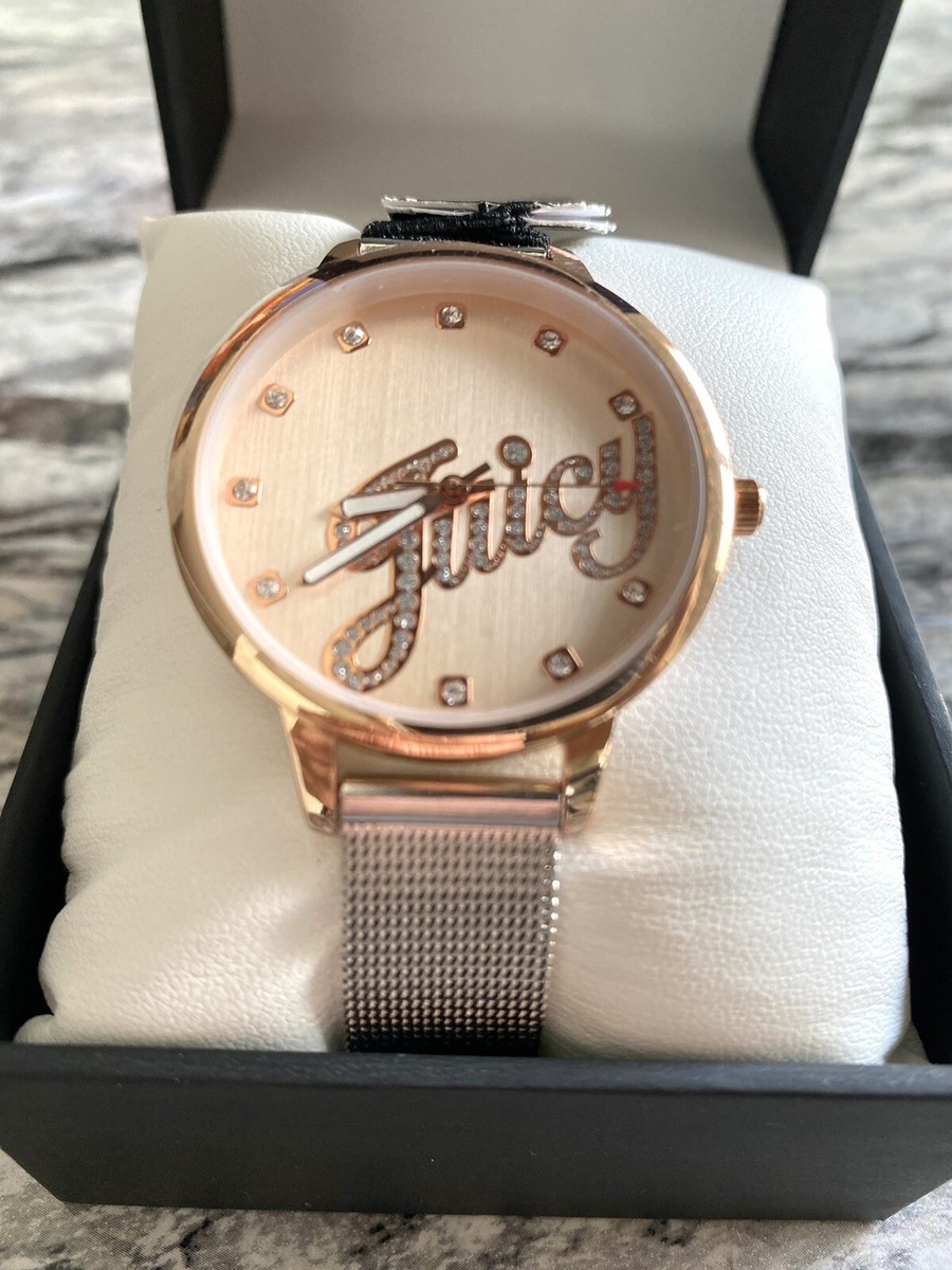 Juicy Couture Black Label Womens Rose Gold & Silver Watch  display picture 1