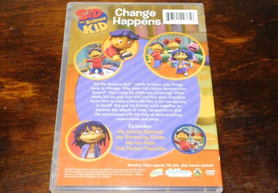 DVD Sid the Science Kid - Change Happens - DVD, 2008, Jim