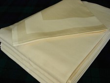 Tischdecke Damast VOLLZWIRN 160x160 cm champagner Gastro Hotel Bistro Hochzeit