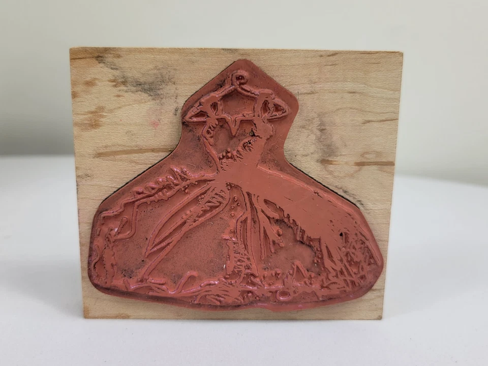 Sello de goma para vestir Inkadinkado Dawn Houser 8353P Foto 2 de 4