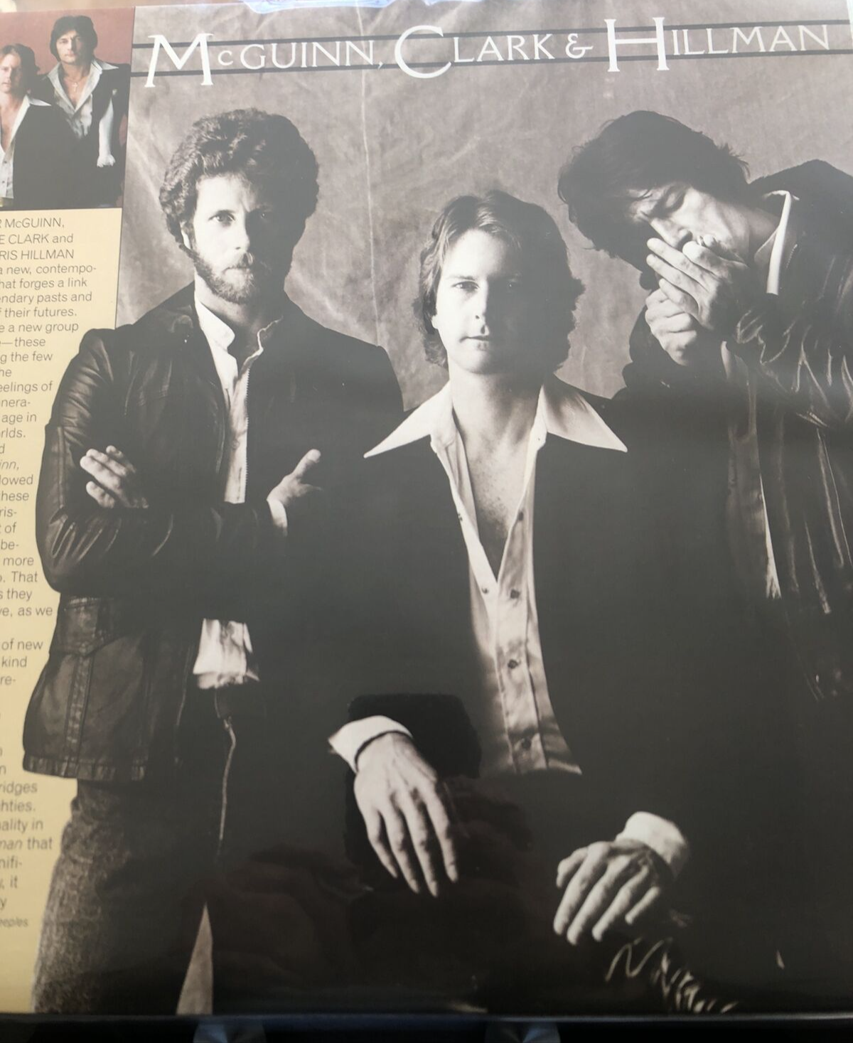 Mint Condition McGuinn Clark & Hillman Capitol Records Stereo LP Vinyl