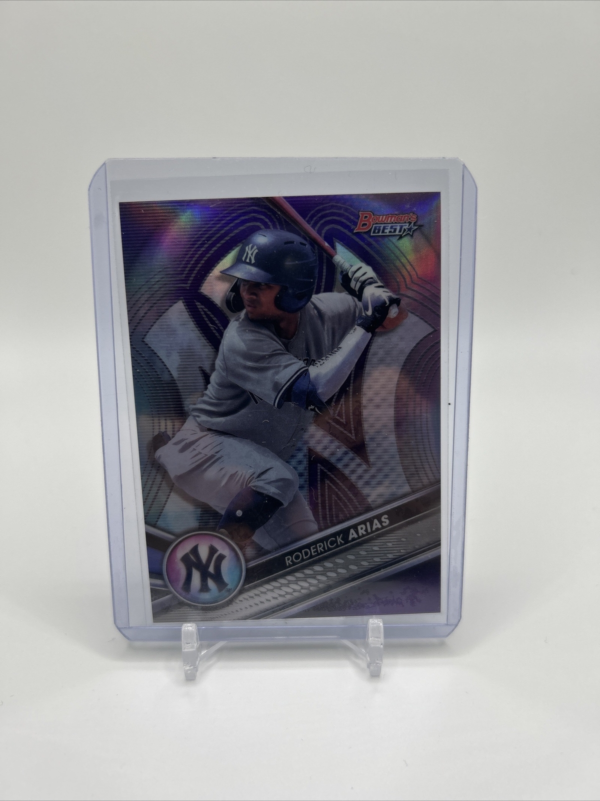 2022 Bowman's Best Top Prospects Purple Refractor /250 Roderick Arias #TP-13
