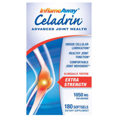 Celadrin Advanced Joint Health 1050 m, 180 Softgels * FAST SHIPPING *