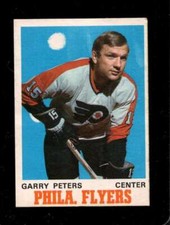 1970-71 O-PEE-CHEE #196 GARRY PETERS VGEX FLYERS *X76293