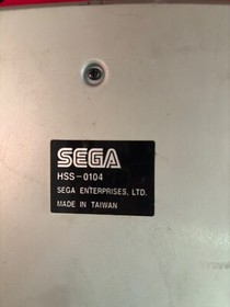 Sega Saturn Controller Virtua Stick HSS-0104 , Used,operation confirm From Japan