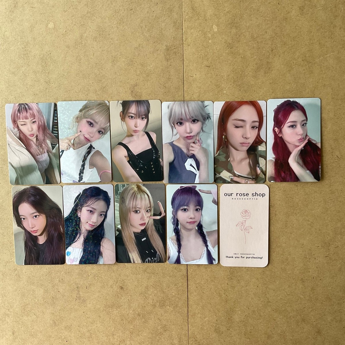 LE SSERAFIM Easy Official Weverse Japan JP LD R2, Fanclub