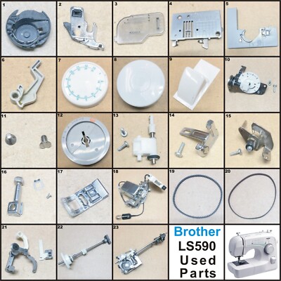 Genuine BROTHER LS590 Used Parts In Good Condition Some Fit Other