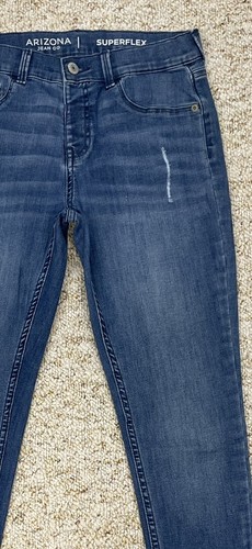 Arizona Jeans Girls size 14 Pull On Jegging adjustable waist Stretch (27x26) - Picture 12 of 22