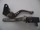 Suzuki SV1000/S (2003-2007), CNC levers short titanium/chrome adjusters, F14/S14