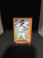 2021 Topps Big League - Brandon Crawford - Orange Parallel #237