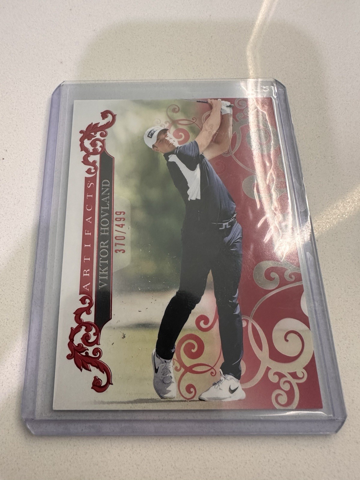 Viktor Hovland 2026 Upper Deck Artifacts #7 Red #370/499