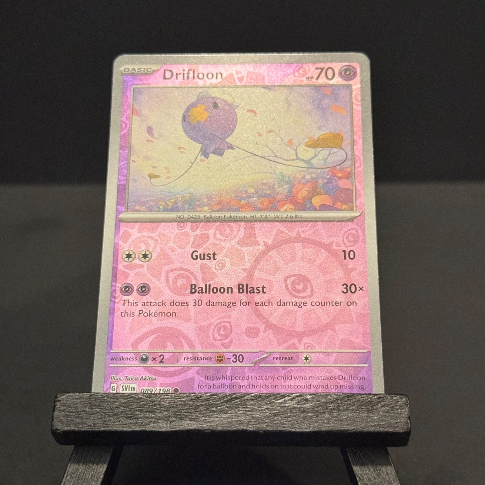 Drifloon 089/198 SV01: Scarlet & Violet Base Set Reverse Holo
