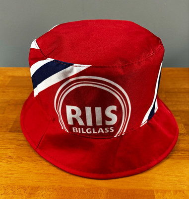 Norwegian RIIS Bilglass Reversible Bucket Hat Red/White/Blue Colorblock