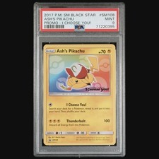 pokemon i choose you ash's pikachu card Ash's Pikachu #SM108 Prices | Pokemon Promo