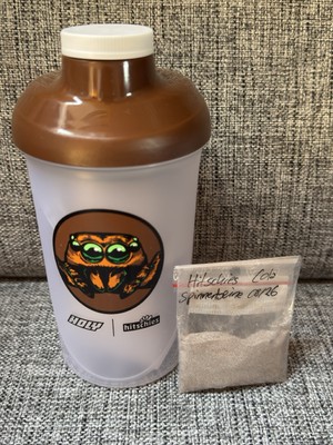 Holy Energy Hitschies Spinnenbeinen Shaker + Probe 