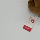 Ty Beanie Babies Henry Bear Teenie Beanie Plush 1998 Retired Vintage Ages 3-5 — photo 3
