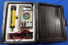 Amprobe AM-12 Digital Multimeter, + Tinker & Razor Copper Sulf. Half Cell, Assy.