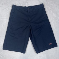 Dickies Work Shorts Size 34 Loose Fit Dark Blue Size 34 Men's Cell phone pocket