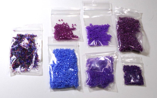71.7 g  (2.5 OZ)     SIZE  8/0    Glass Seed Beads    Unused    AE24    bz8cr