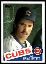Brian Dayett 1985 Topps Traded #29T Cubs MLB READ FREE SHIPPING AutographDen