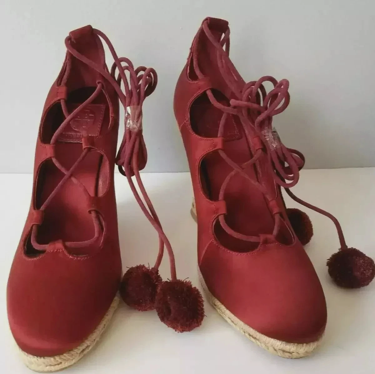 Tory Burch Wedge Lace Up Heels for Women for sale | eBay display picture 1
