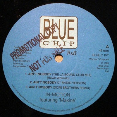 In-Motion - Ain't Nobody / Just Those Beats (12'', Single)