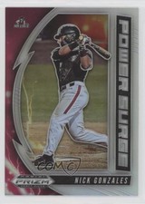 2020 Panini Prizm Draft Picks Power Surge Silver Nick Gonzales #PDP166 4z8