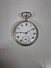 Swiss Made 7 Jewel Pocket Watch Vintage Antique Working