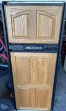 NORCOLD Wood Upper/Lower Door Panel Set; For N821RT RV Refrigerator