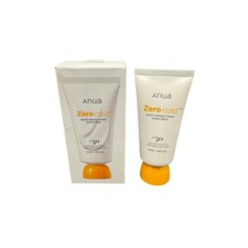 Anua Zero-Cast Moisturizing Finish Sunscreen 50 SPF 1.69 FL OZ/50 mL Exp 1/2029