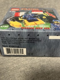 Lego 4790 Alpha Team At Deep Sea Robot Diver Mission Deep Sea - NEW - Sealed Box