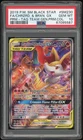 2019 Pokemon Black Star Charizard & Braixen Gx #SM230 PSA 10 Tag Team Prm.Col.